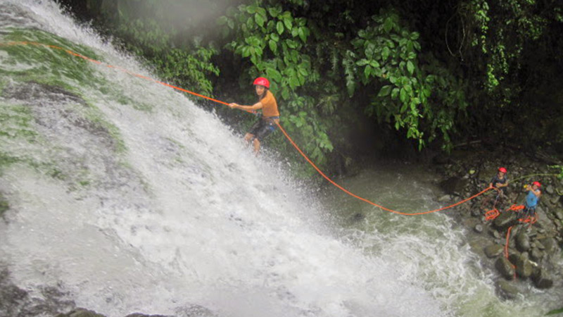 Rappeling tour in Uvita de Osa